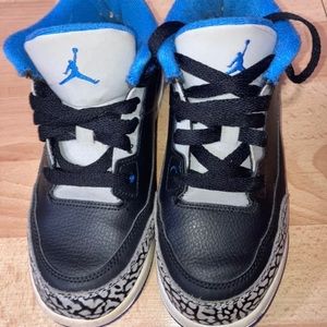 Jordan Retro 3 Sports Blue 3Y